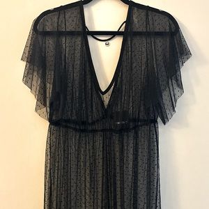 NWT Forever 21+ Black Lace Dress